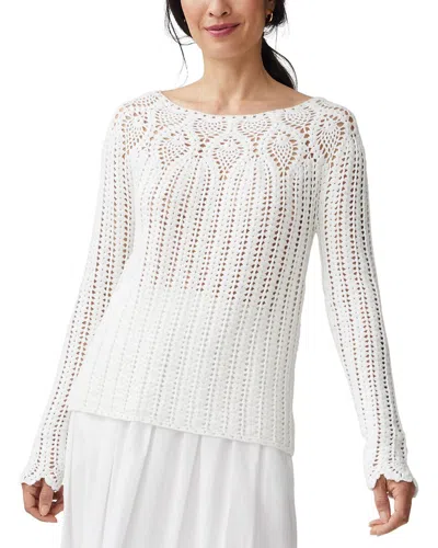 J.mclaughlin Shellona Sweater In White