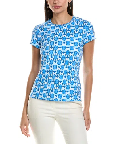 J.mclaughlin Signature Catalina Cloth T-shirt In Blue