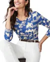J.mclaughlin J. Mclaughlin Signature T-shirt In Blue