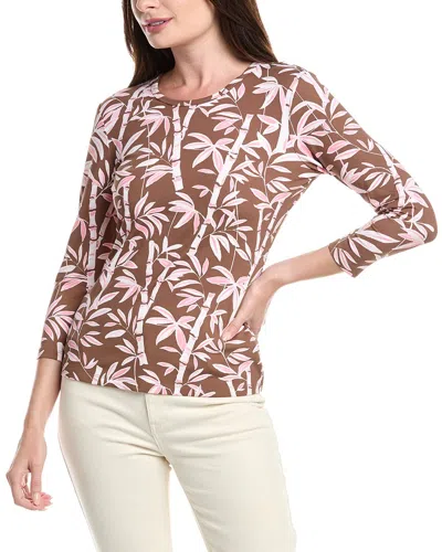 J.mclaughlin Signature T-shirt In Brown