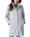 J.mclaughlin Stoll Wool-blend Coat In Grey