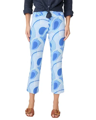 J.mclaughlin Sundae Swirl Ivy Pant In Blue