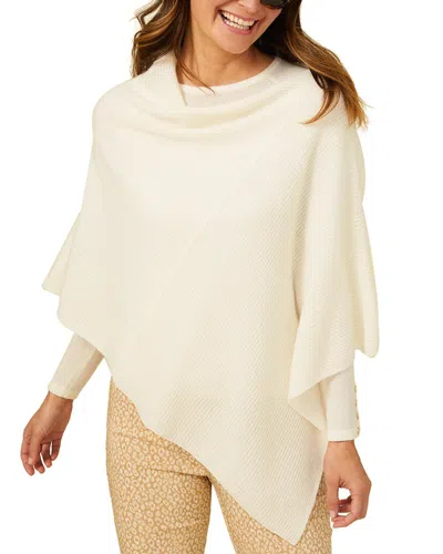 J.mclaughlin Taelyn Cashmere Poncho In Neutral