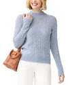 J.mclaughlin Tiler Wool & Cashmere-blend Sweater In Blue