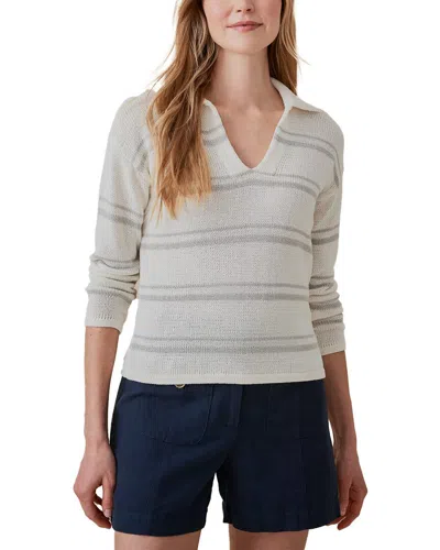 J.mclaughlin Valerie Linen-blend Sweater In Animal Print