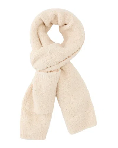 J.mclaughlin Verbier Wool & Alpaca-blend Scarf In White
