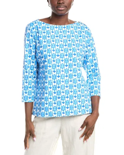 J.mclaughlin Wavesong Catalina Cloth Top In Blue