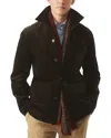 J.mclaughlin Weekender Wool-blend Jacket In Brown