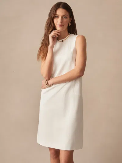 J.mclaughlin Women's Alicia Dress Ivory In White