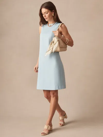 J.mclaughlin Women's Alicia Dress Sky Blue