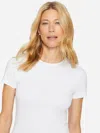 J.mclaughlin Women's Allie Cap Sleeve T-shirt White In White