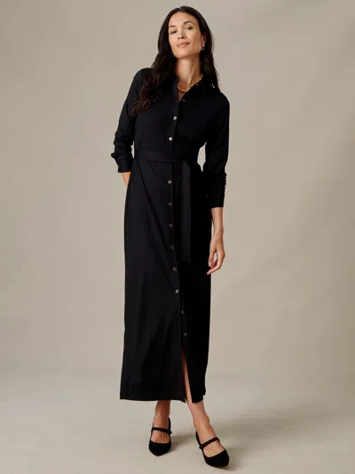 J.mclaughlin Women's Amory Maxi Dress Black