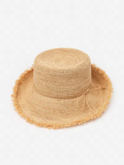 J.mclaughlin Women's Anna Straw Hat Natural | Raffia In Neutral