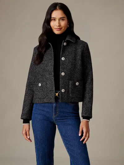 J.mclaughlin Women's Anne Jacket Black