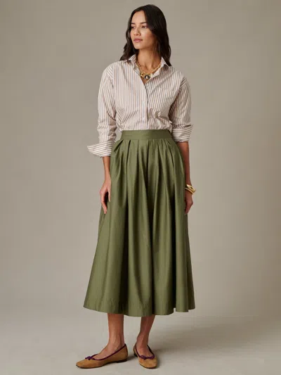 J.mclaughlin Women's Arabella Skirt Moss In Green