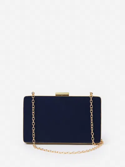 J.mclaughlin Women's Audra Acrylic Clutch Blue