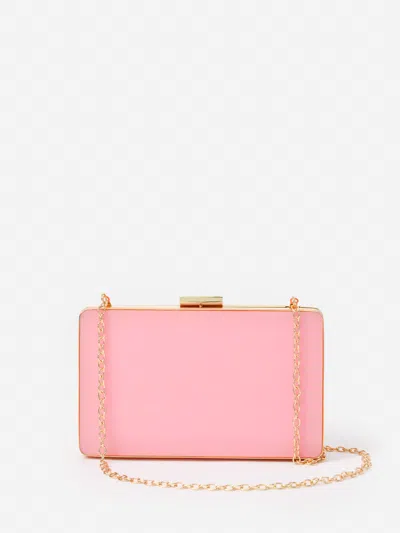 J.mclaughlin Women's Audra Acrylic Clutch Pink