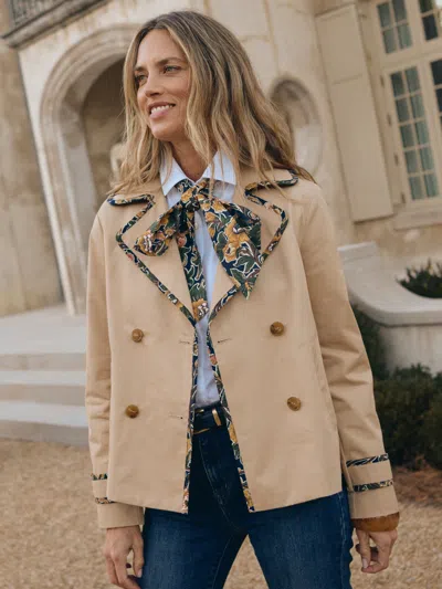 J.mclaughlin Women's Audrey Jacket Khaki In Brown