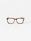 J.mclaughlin Women's Barlett Readers In Tortoise Brown Leopard In Brown