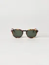 J.mclaughlin Women's Bartleby Polarized Sunglasses Tortoise/dark Green In Brown