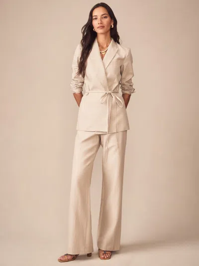 J.mclaughlin Women's Blythe Pants Sand In Neutral