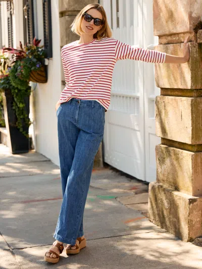 J.mclaughlin Women's Brio Jeans Denim Blue In Multi