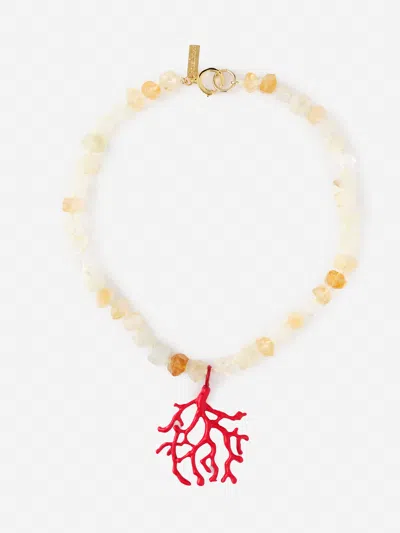 J.mclaughlin Women's Coral Necklace Red