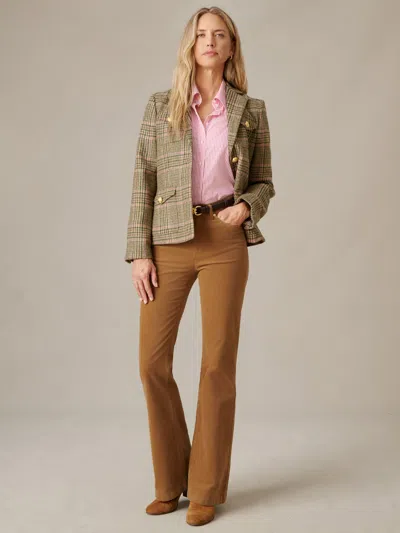J.mclaughlin Women's Domino Velveteen Jeans Camel In Brown