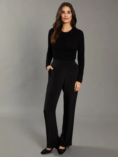 J.mclaughlin Women's Eleanor Silk Pants: Rsvp X Steven Stolman Black