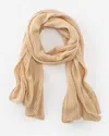 J.mclaughlin Women's Ember Scarf Camel | Cotton/nylon/cashmere In Gray