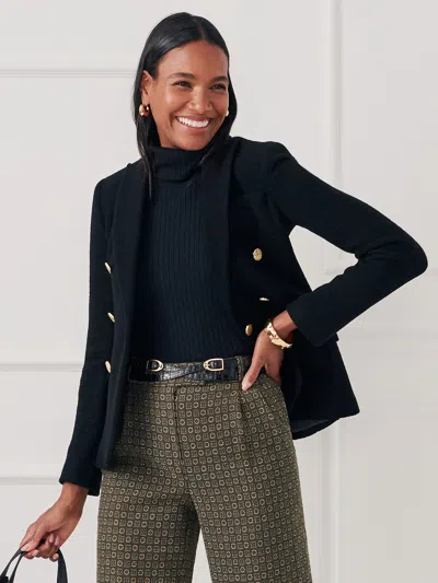J.mclaughlin Women's Genevieve Blazer Black In Blue