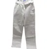 J.mclaughlin Women's Hendrix Tie Belt Denim Jeans In White In Neutral