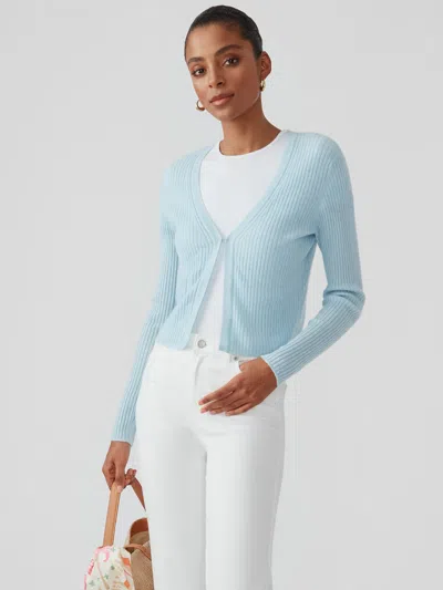J.mclaughlin Women's Imogen Cashmere Cardigan Baby Blue