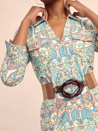 J.mclaughlin Women's Infinity Belt Brown In Black