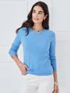 J.mclaughlin Women's Jamey Cashmere Sweater Medium Blue In Blue