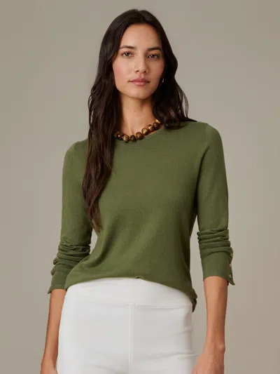 J.mclaughlin Women's Jamey Sweater Moss