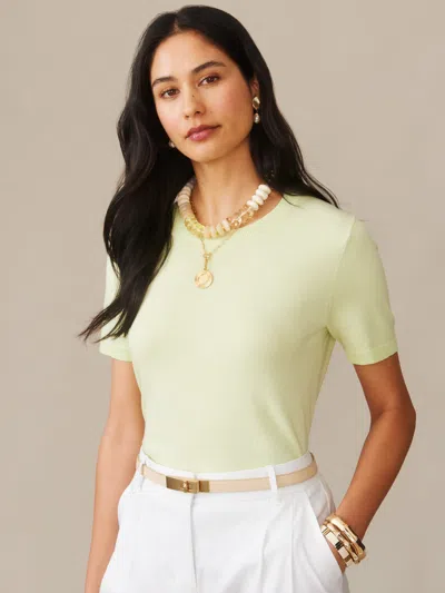 J.mclaughlin Women's Joelle Sweater Celery In Green