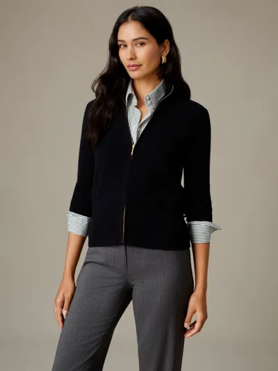 J.mclaughlin Women's Kendall Cashmere Sweater Black