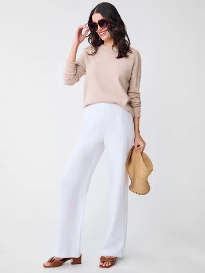 J.mclaughlin Women's Kilian Linen Blend Pants White