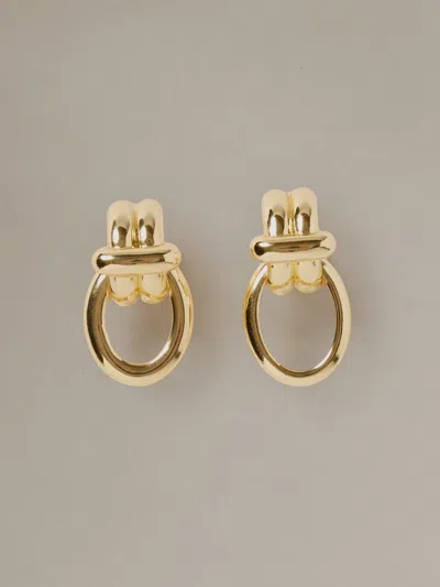 J.mclaughlin Women's Knot Earrings Gold