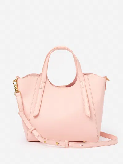 J.mclaughlin Women's Lane Leather Mini Tote Light Blush Pink | Leather/suede