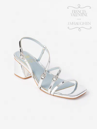 J.mclaughlin Women's Lexi Heels Mirror Silver