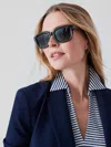 J.mclaughlin Women's Lexington Sunglasses Moss In Gold