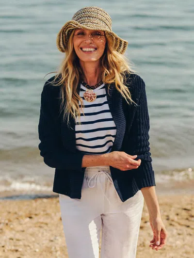 J.mclaughlin Women's Lottie Cardigan Navy In Blue