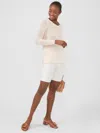 J.mclaughlin Women's Masie Shorts White In White