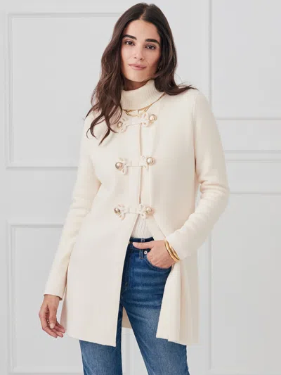 J.mclaughlin Women's Maxwell Cardigan Ivory In Neutral