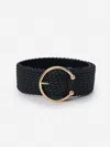 J.mclaughlin Women's Merriwether Belt Black In Black