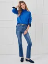 J.mclaughlin Women's Milburn Jeans Dark Indigo In Blue