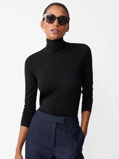 J.mclaughlin Women's Nadia Turtleneck Top Black In Multi