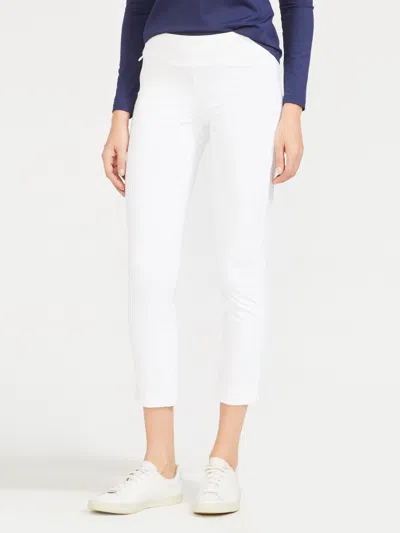 J.mclaughlin Women's Newport Capri Pants White